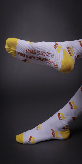 White Compression Socks Mr Bon®