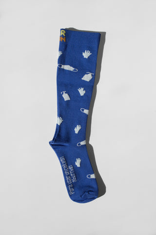 Blue Compression Socks Mr Bon®