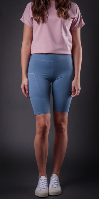 Blue Biker Short Mr Bon®