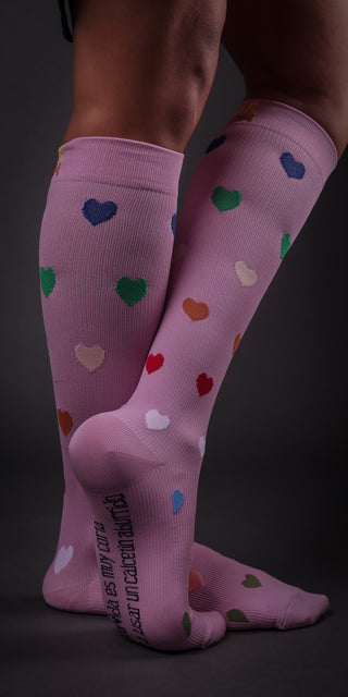 Pink Compression Socks Mr Bon®