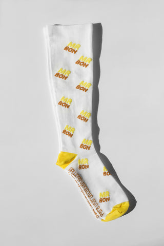 White Compression Socks Mr Bon®