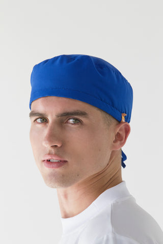 gorro quirurgico azul para hombre mr bon