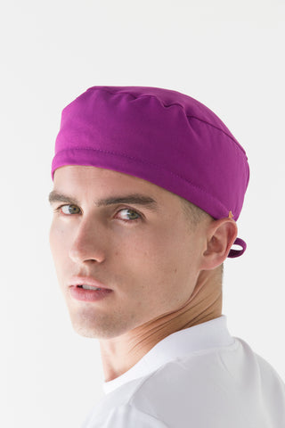 gorro quirurgico violeta para hombre mr bon