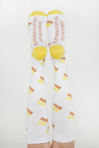 White Compression Socks Mr Bon®